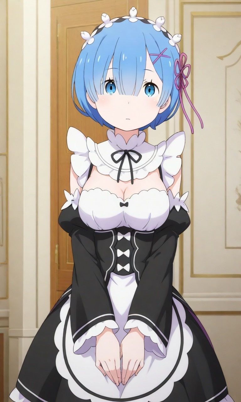 レムにいたずら サンプル画像1