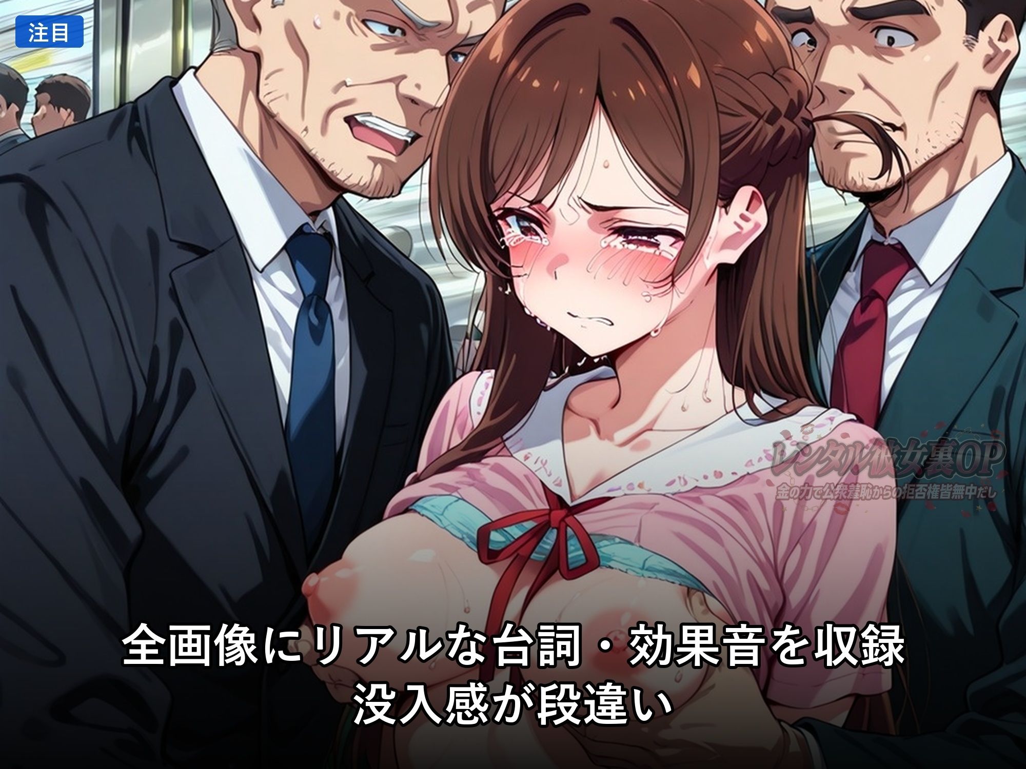 レンタル彼女裏OP   金の力で堕とされる高嶺の花 〜拒否権なし！中だし不可避デート〜 サンプル画像1