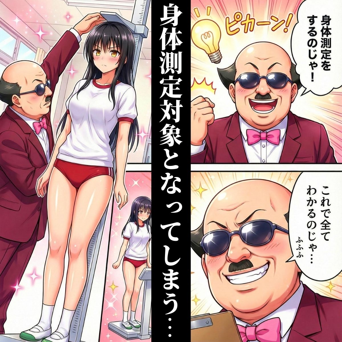 ワシ流 身体測定だよ〜ん HARU＆YUI編 サンプル画像3