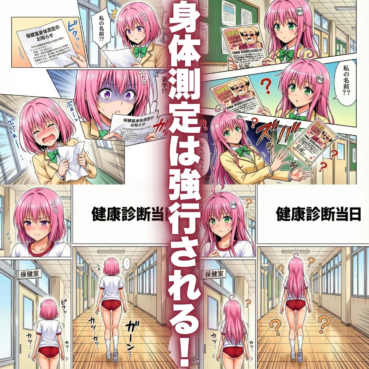 ワシ流 身体測定だよ〜ん RARA＆MOMO編 サンプル画像2