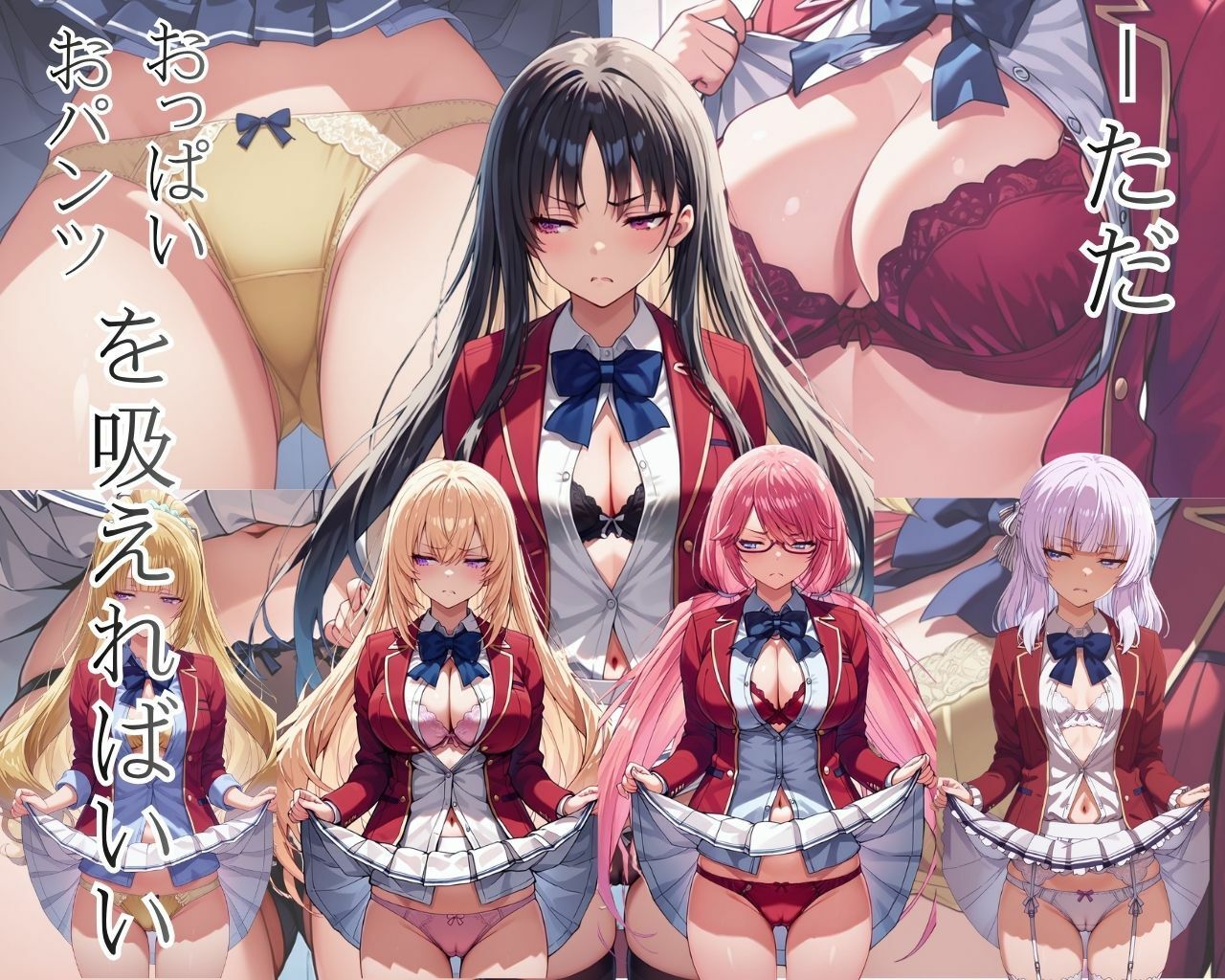 ーただ おパンツ、おっぱいを吸えればいい 総集編 サンプル画像1