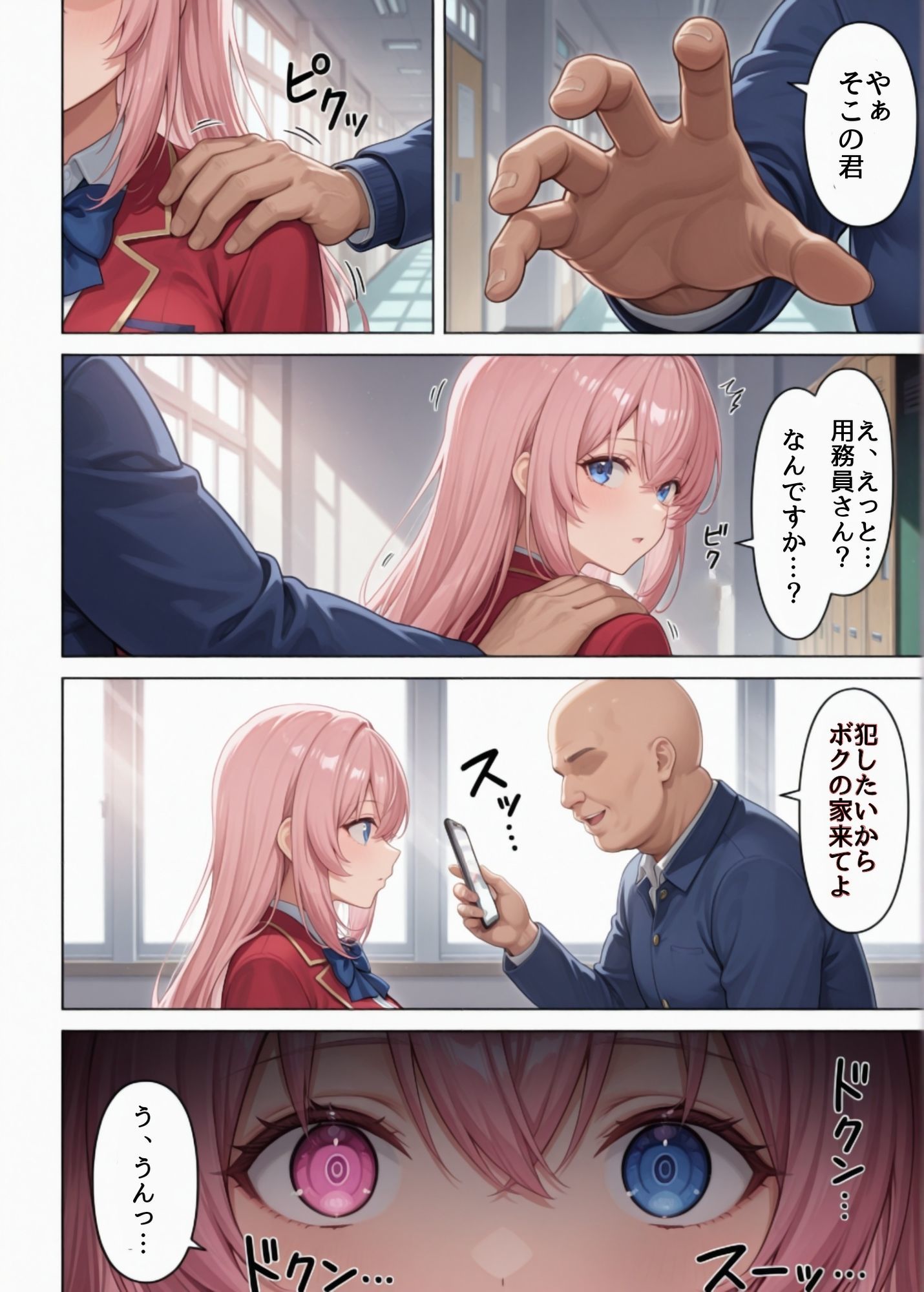 一之瀬帆波と催●おじさん 1＋2 サンプル画像2