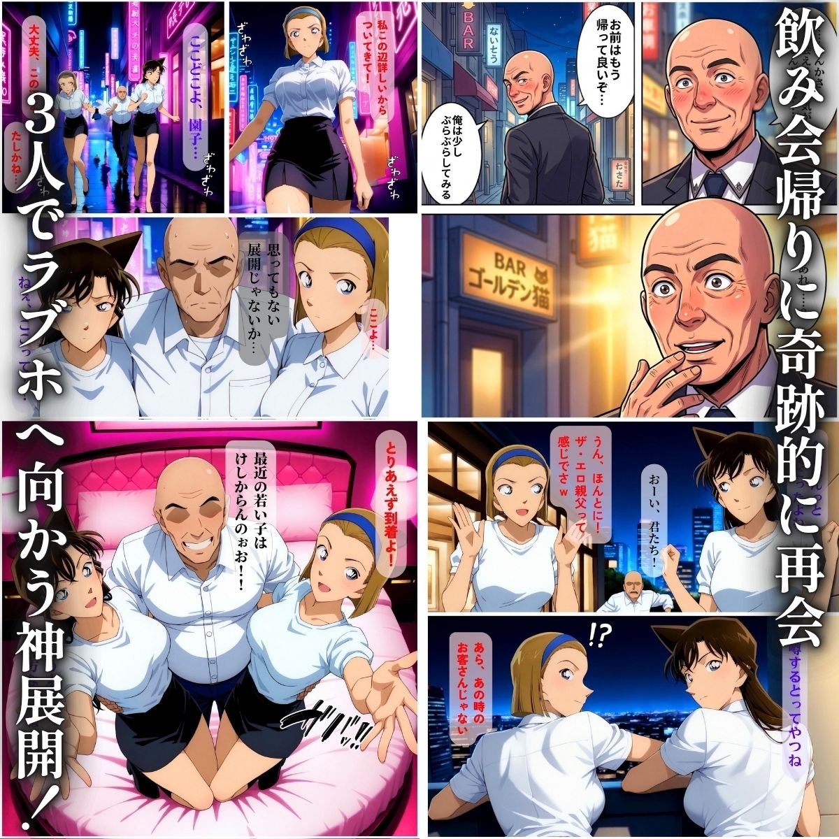 一般人困難 仲良し2人と快楽イチャラブ3P サンプル画像3