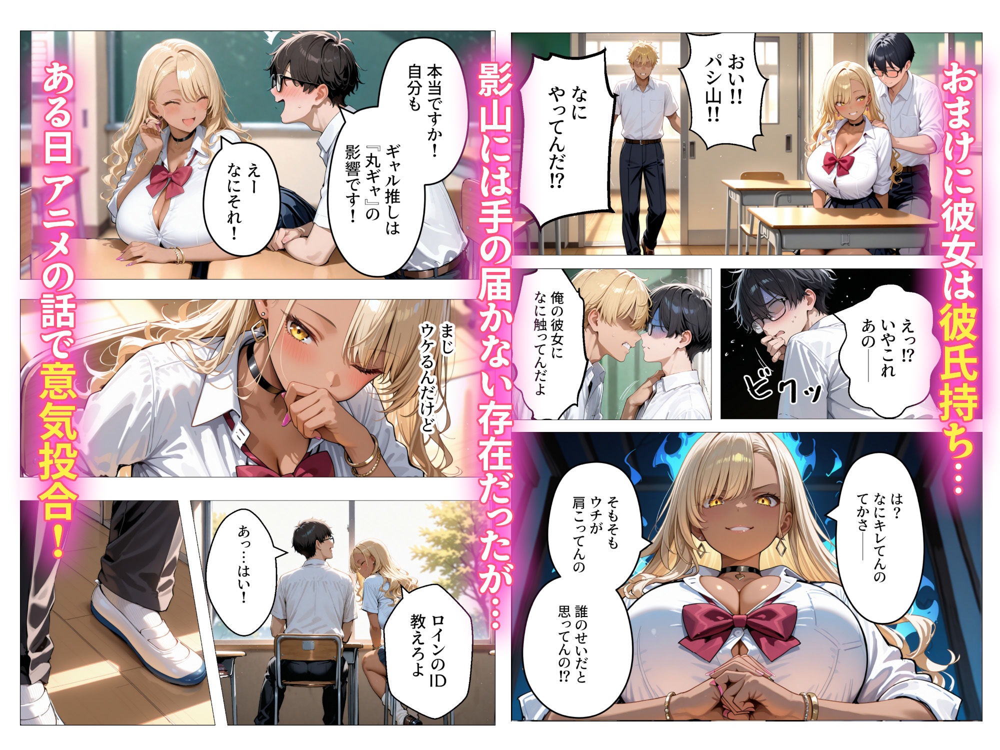 一軍ギャルのパシリがセフレに昇格した話 サンプル画像2