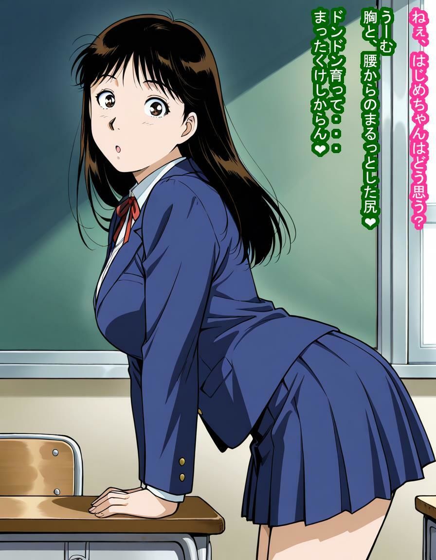 七瀬〇雪ちゃんが相思相愛の金田〇くんではなく教え子孕ませ教師のオナホになっちゃう話 サンプル画像3