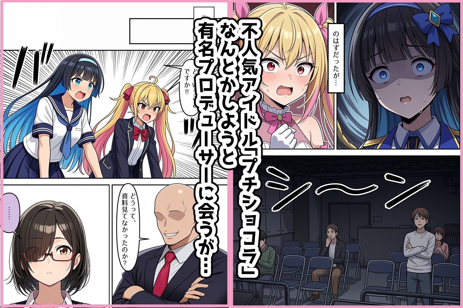 不人気アイドルが枕営業で絶頂に！！ サンプル画像2