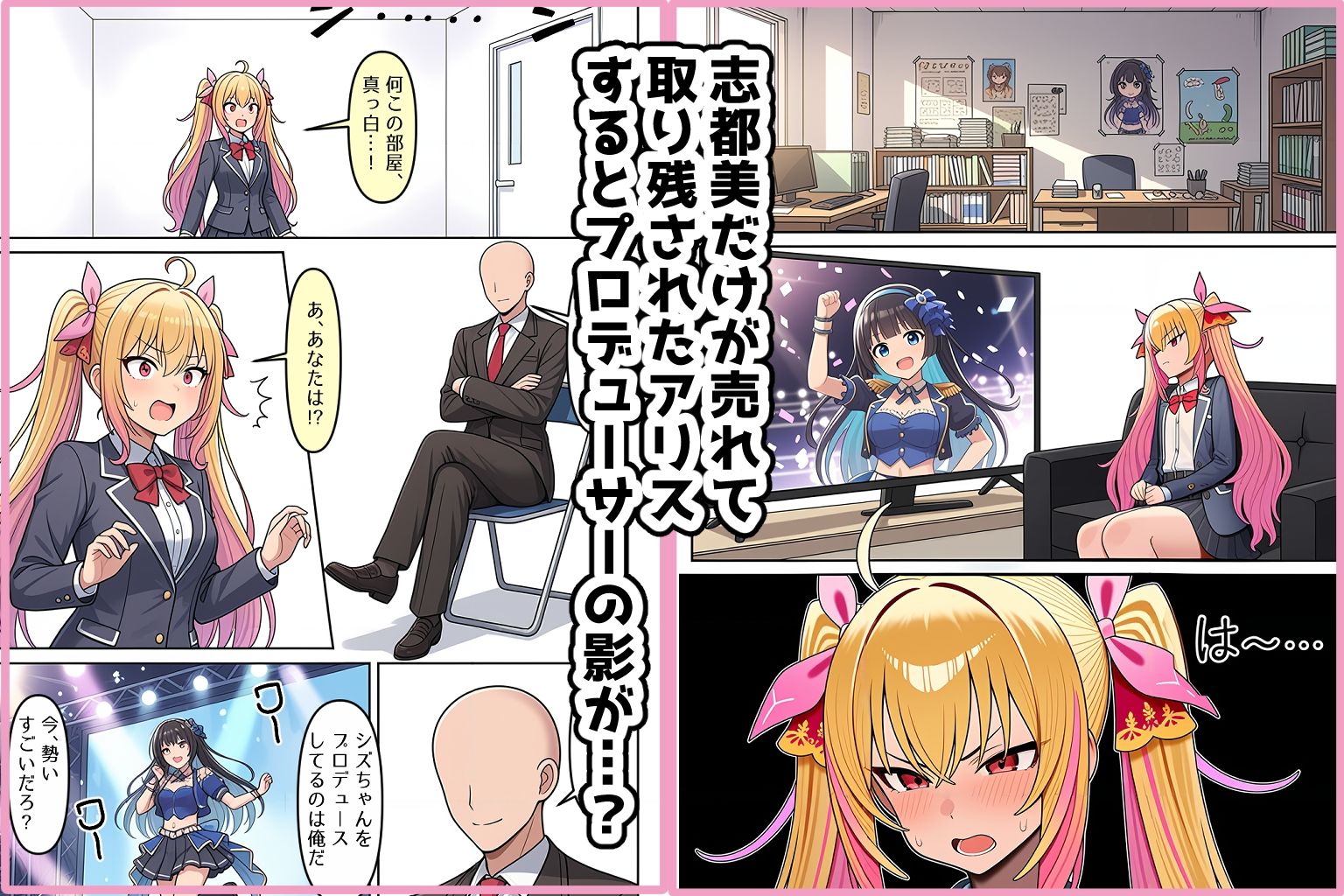 不人気アイドルが枕営業で絶頂に！！ サンプル画像5