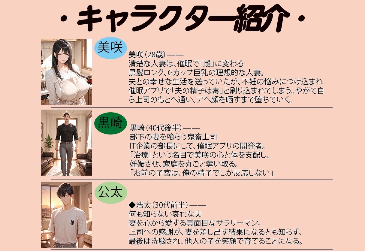 不妊治療と騙されて上司に中出しされ続けた妻 サンプル画像1