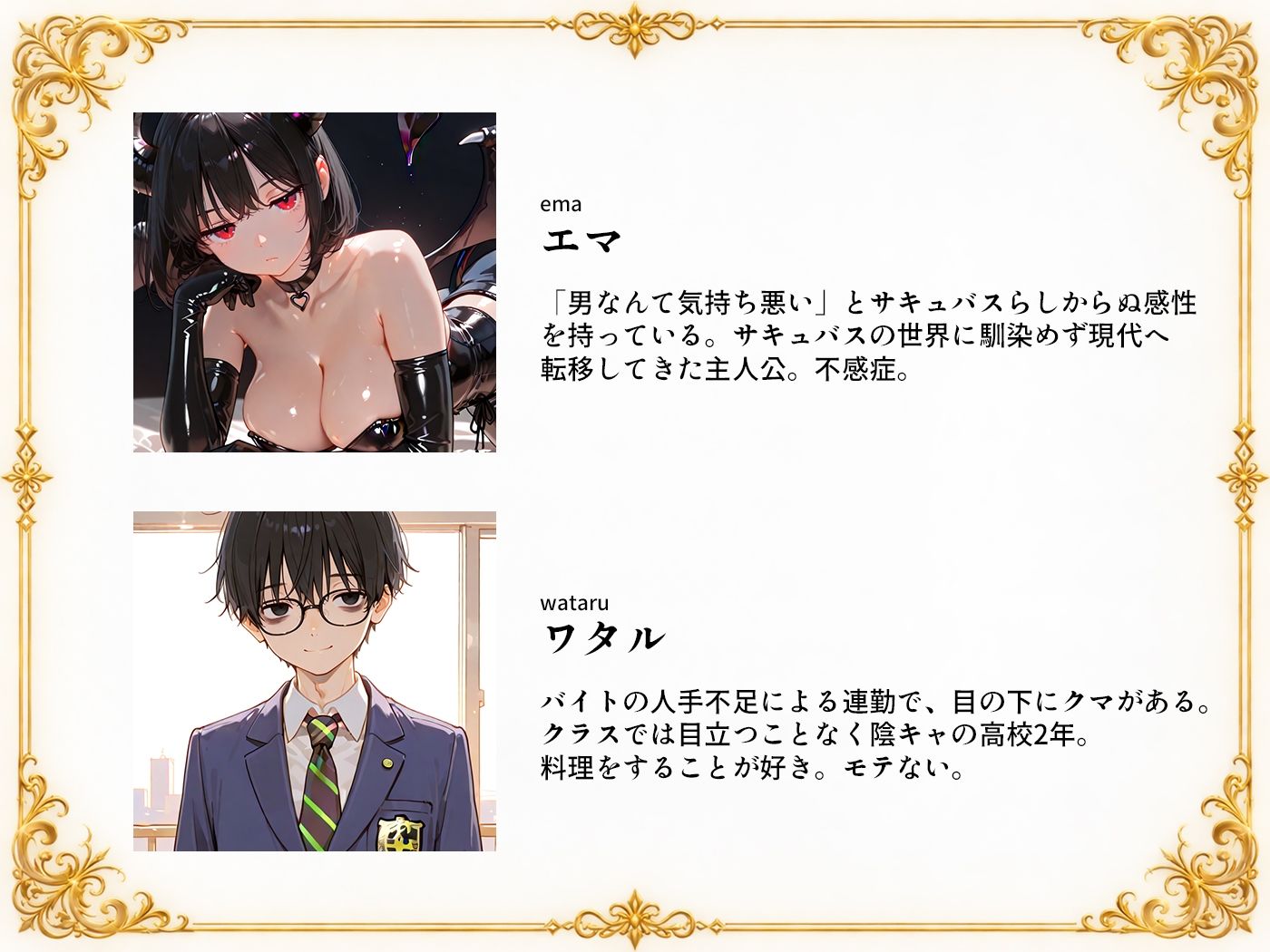 不感症サキュバスは母乳が止まらない。飲んだ相手も止まらない。〜中出しの精子でボテ腹になるまで〜 サンプル画像1