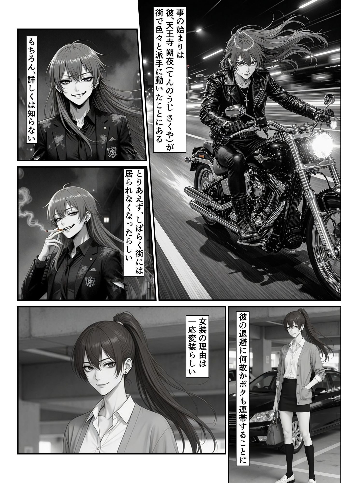 不良少年（嫁）と旅行に行く サンプル画像4