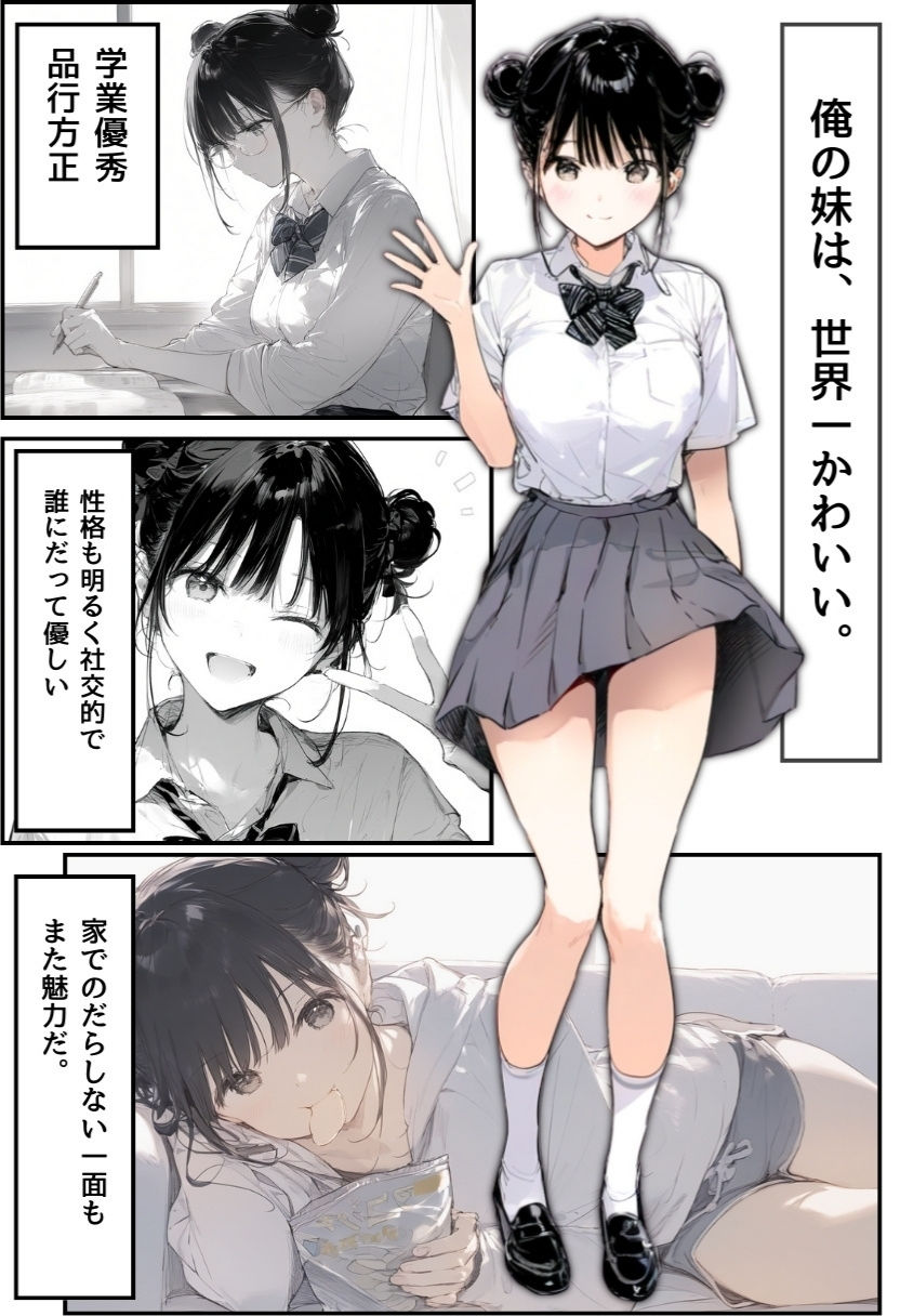 世界一かわいい俺の妹が突然連れてきた彼氏（おじさん）と超特濃種付けセックスをしていた件 サンプル画像2