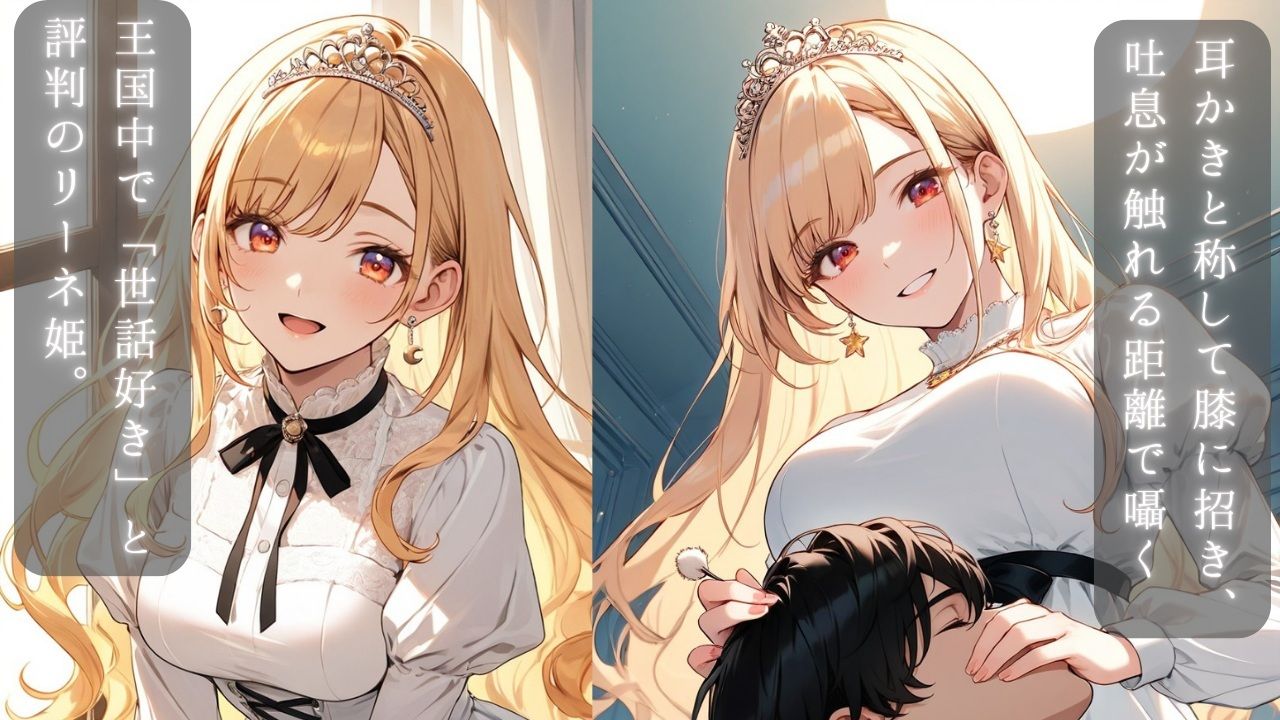 世話好きプリンセスの甘すぎる独占交尾〜着エロのまま0距離で絡み合う膝枕・添い寝・耳かき〜 サンプル画像3