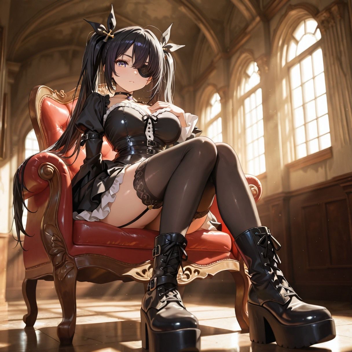 中二病の女の子のちょっとえっちなCG集 サンプル画像7