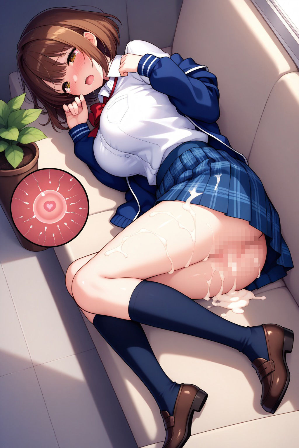 中出しされまくる美女JK サンプル画像9