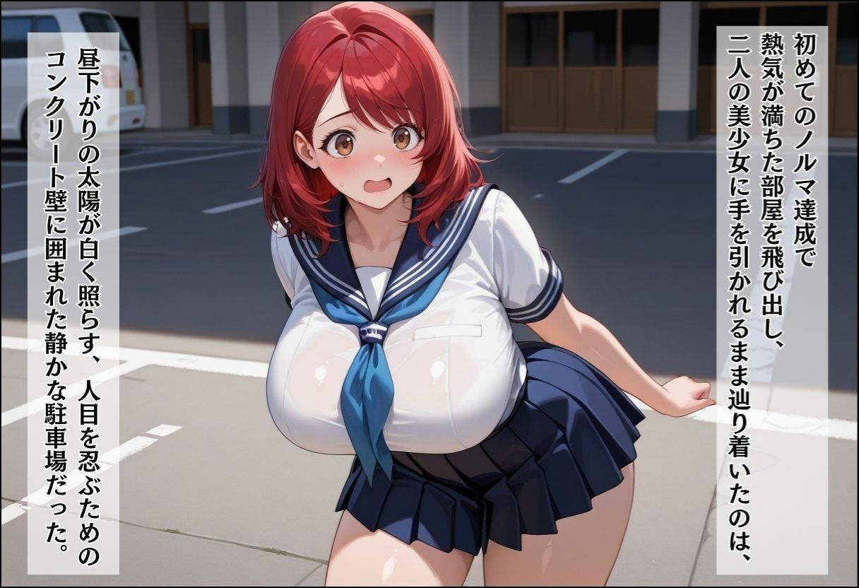 中出ししないと追い出される物件に引っ越した話〜メス堕ち種付け制服JKコンビ編〜 サンプル画像8