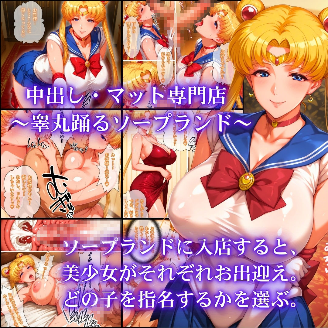 中出し・マット専門店【睾丸踊るソープランド】セーラー編 サンプル画像6