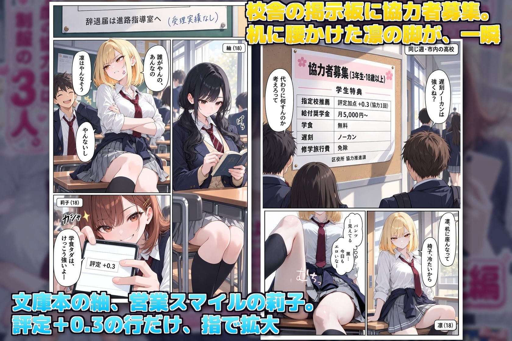 中出し許可証 学生編 サンプル画像3