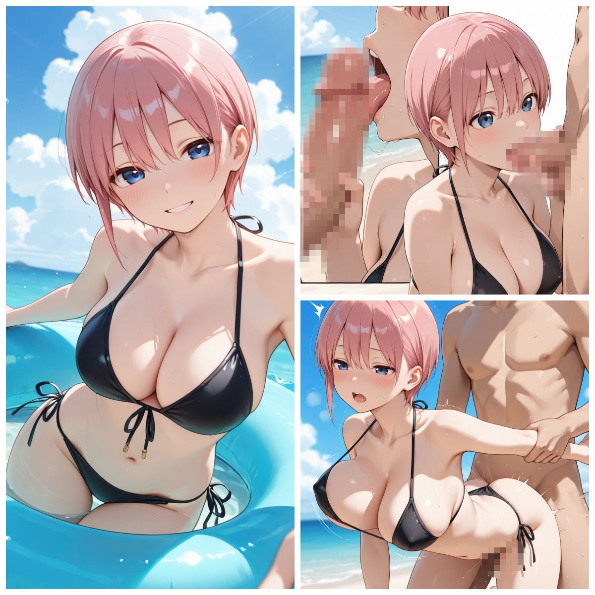 中野〇花とえっち サンプル画像1