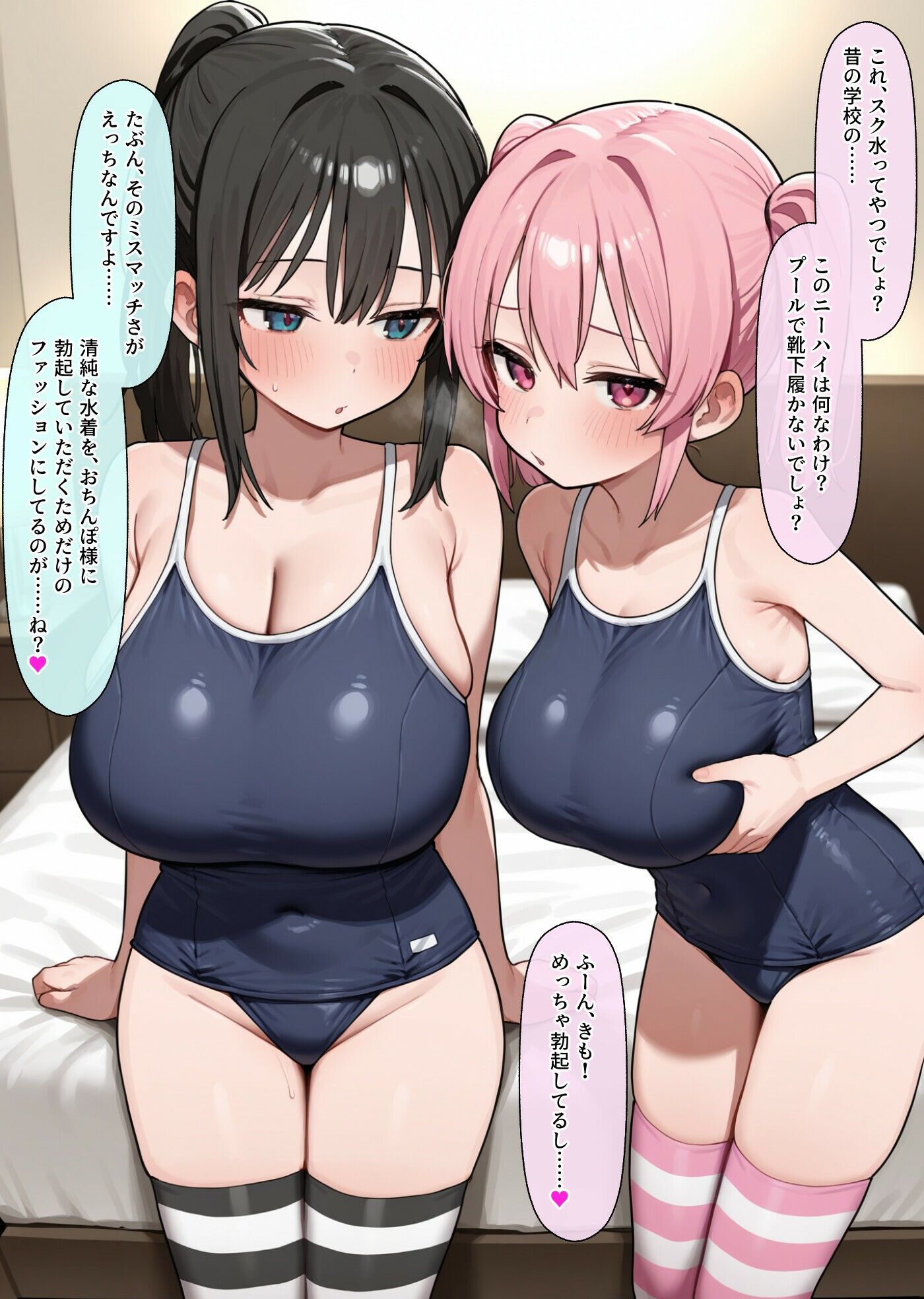 乳だけ育った娘とヤりたい！ サンプル画像1