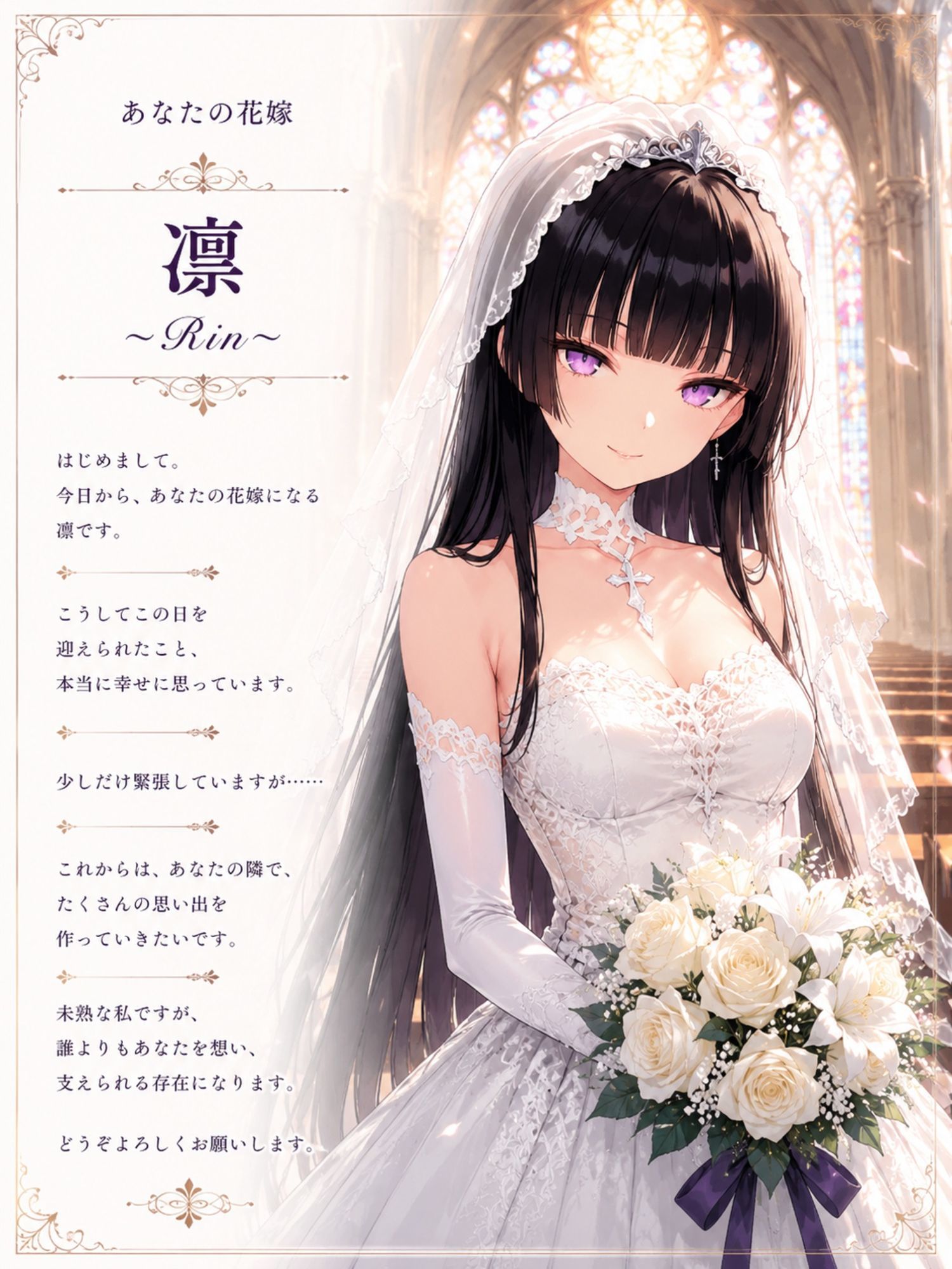 二人の花嫁と、あなたの永遠。 サンプル画像1