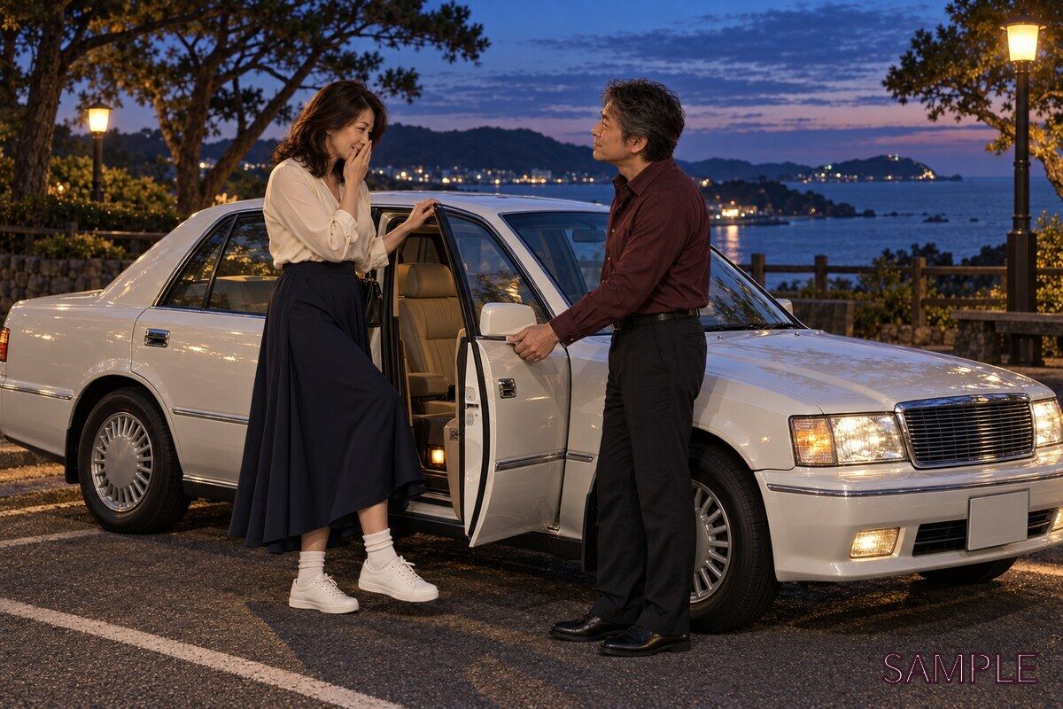 二十七年ぶりに再会した人妻は、白い靴下を履いていた サンプル画像3