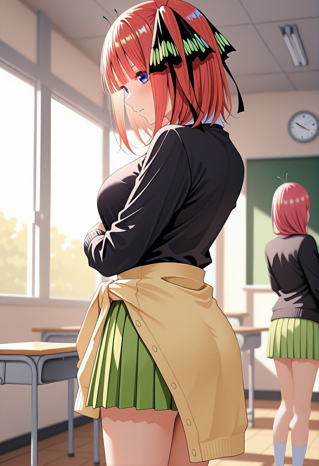 五等分のSEX  学園編  〜中〇二乃の場合〜 サンプル画像1