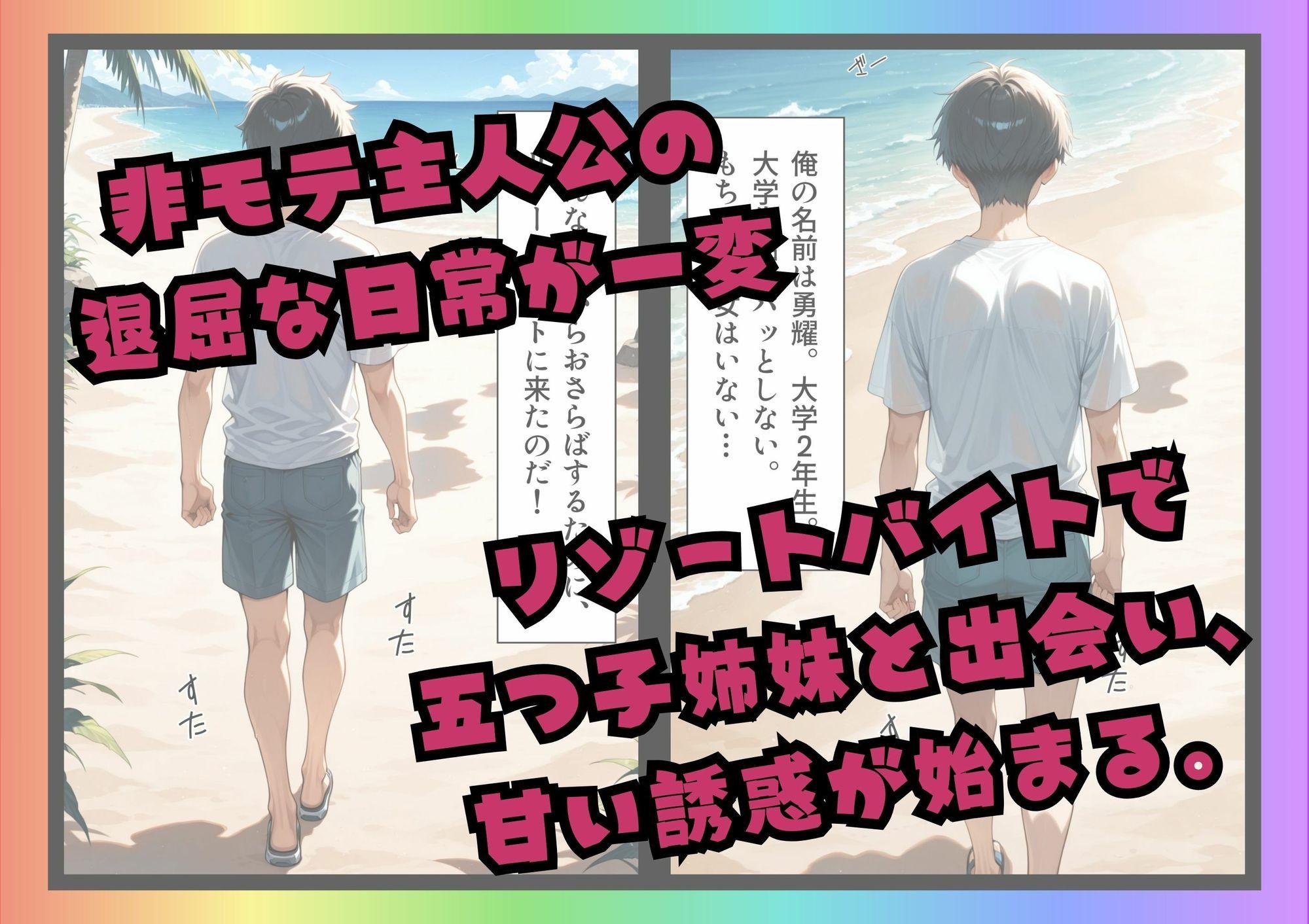 五等分の誘惑 in リゾートバイト サンプル画像2