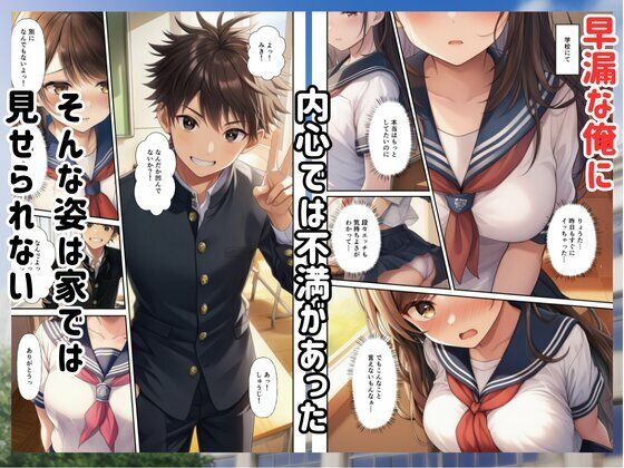 人妻JKが欲求不満で同級生に寝取られて… サンプル画像3