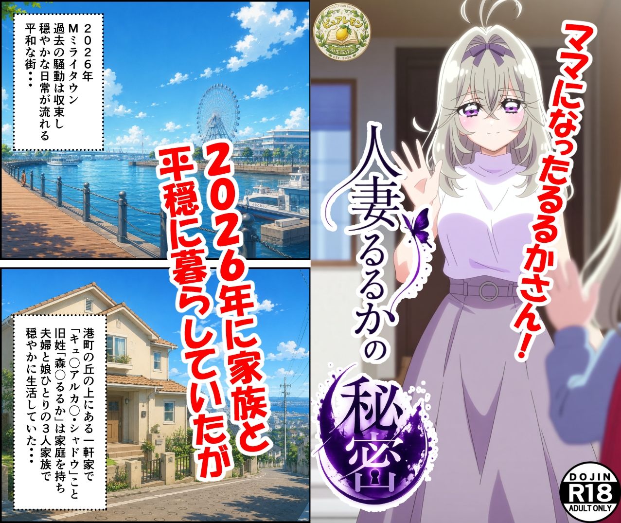 人妻るるかの秘密 サンプル画像2