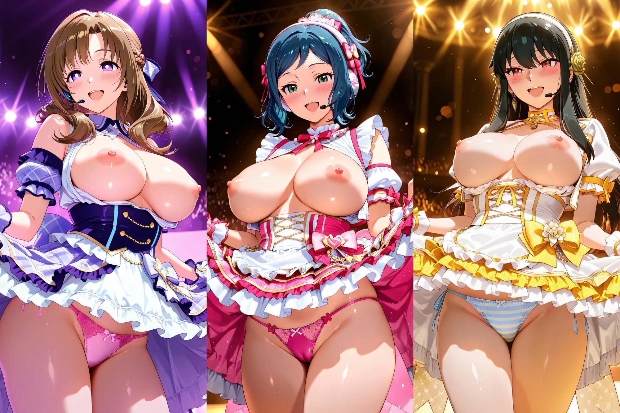 人妻アイドルの絶頂中出しライブ2 サンプル画像1