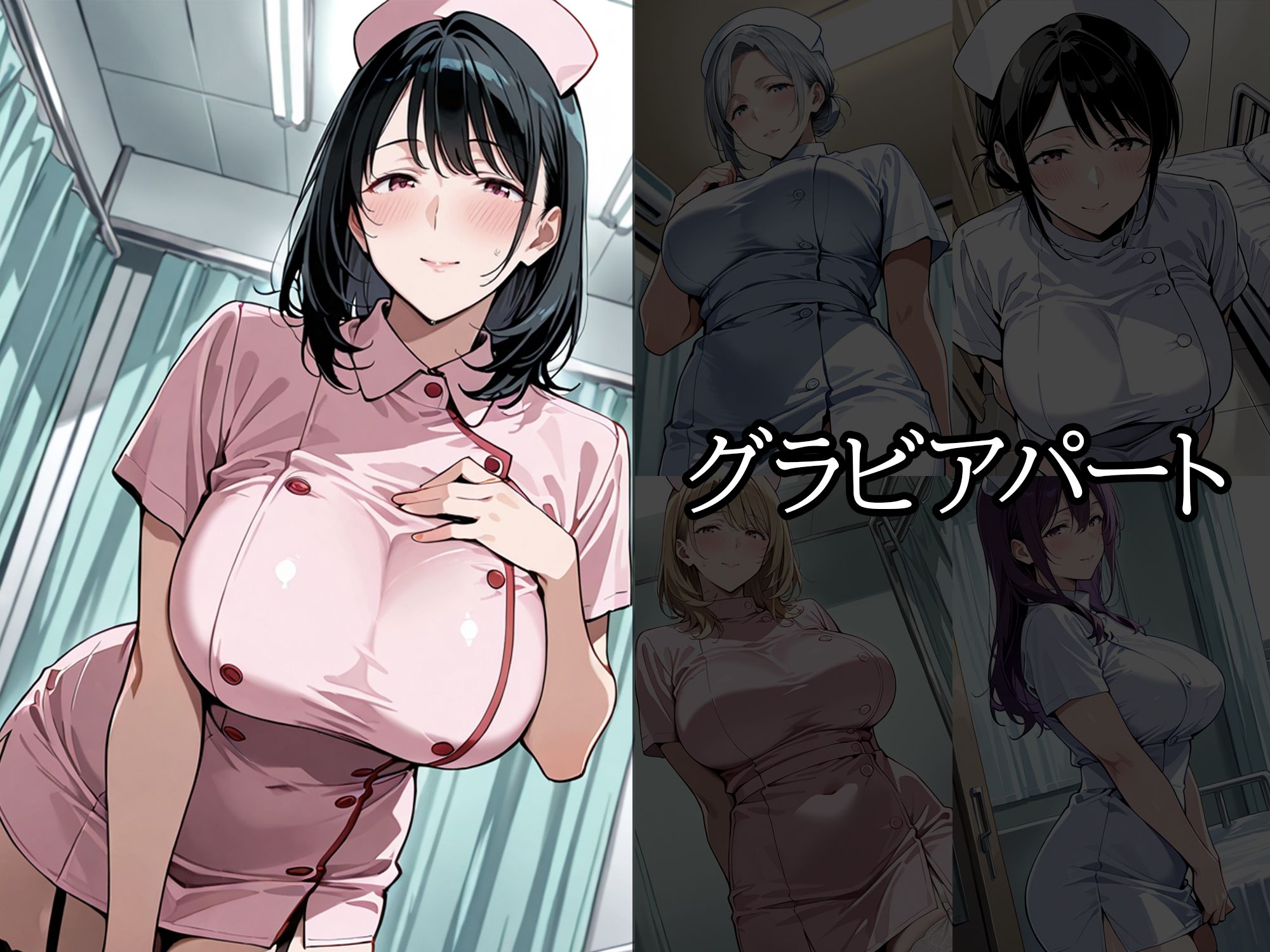 人妻ナース  〜色気ムンムン秘密の診察〜 サンプル画像2