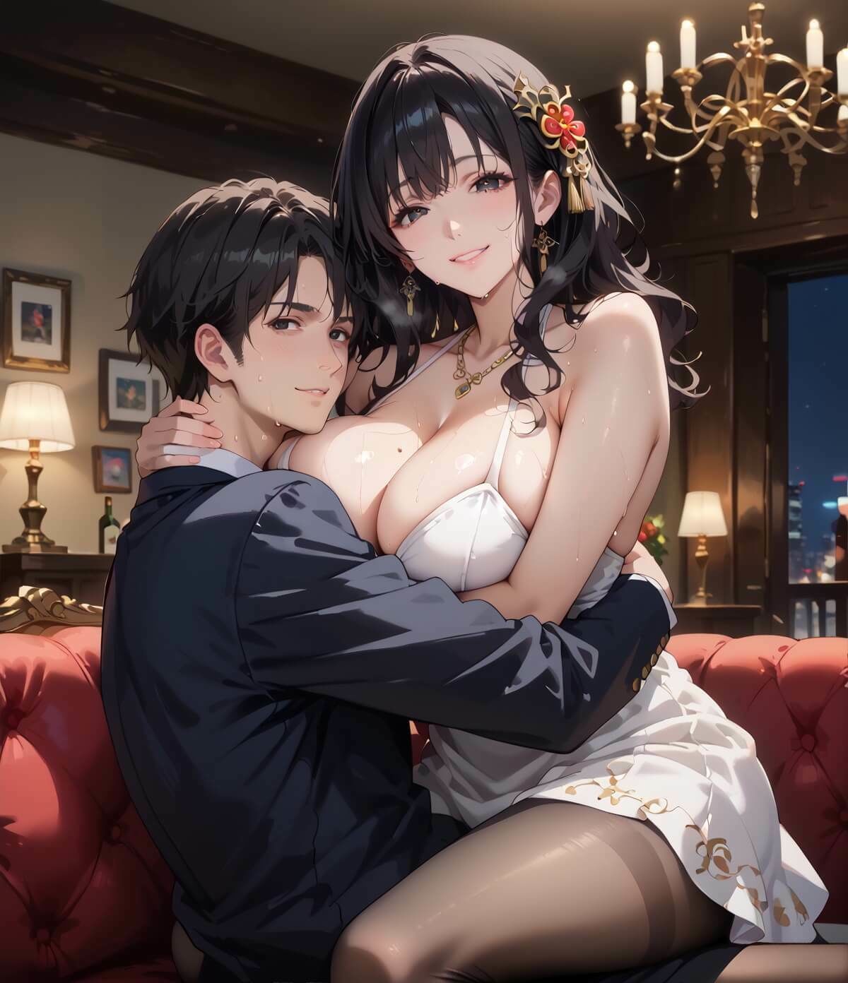 人妻真奈美さん、キャバクラでバイト2★たっぷり400枚入ってます★ サンプル画像2