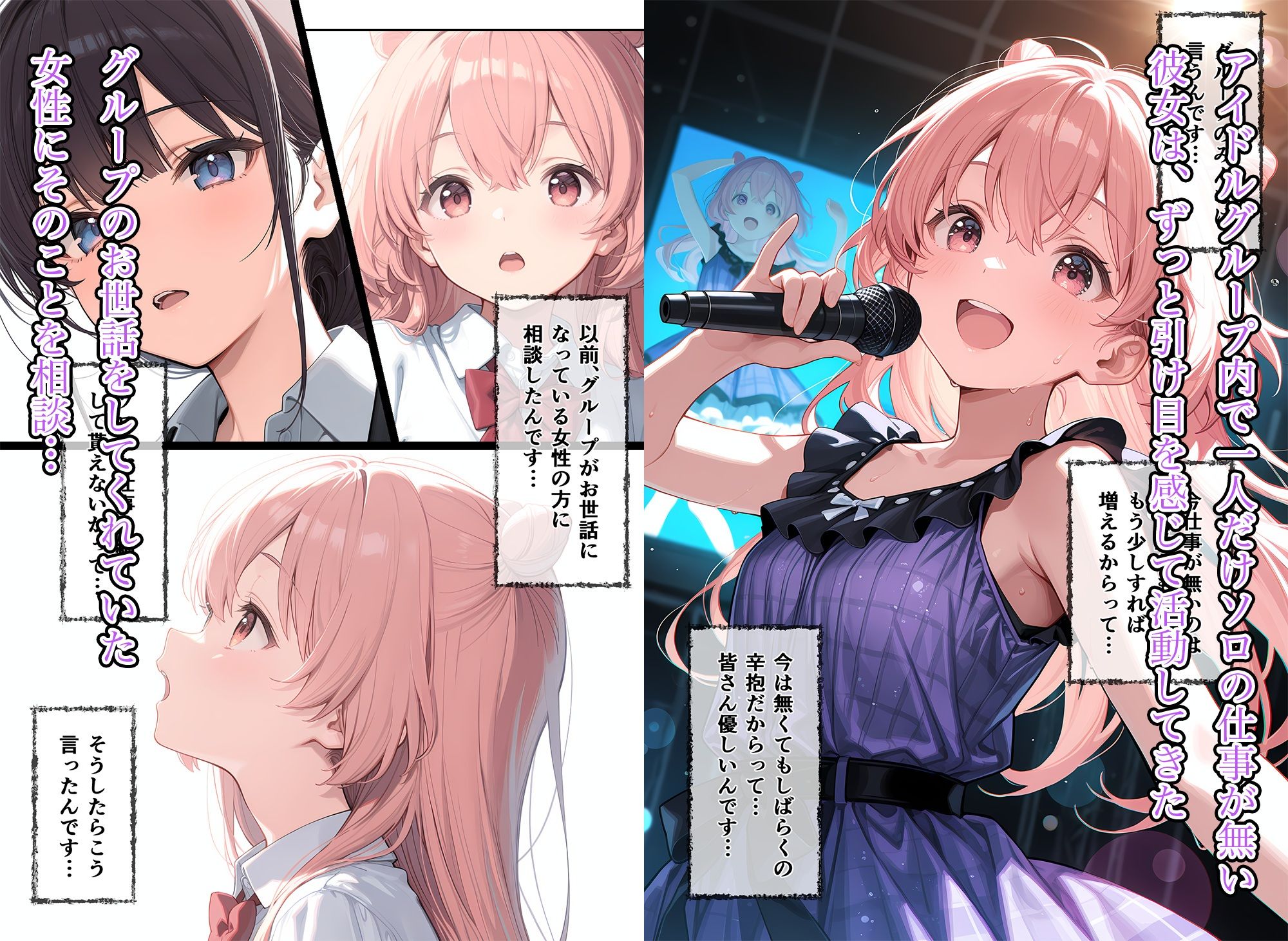 人気アイドル枕営業記録〜赤〇こころ〜 サンプル画像1