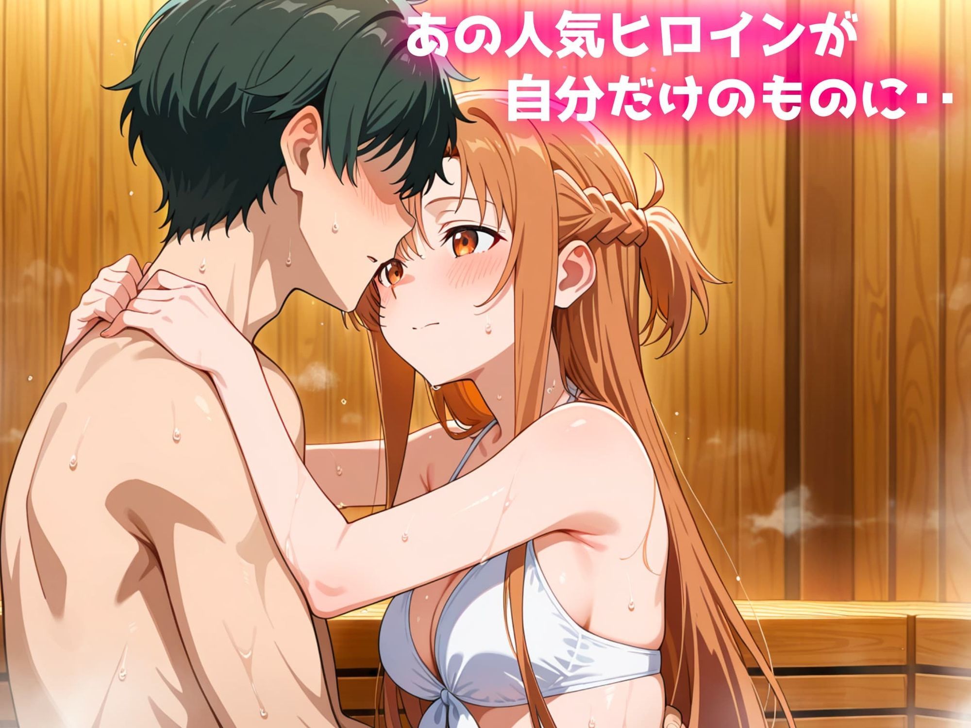 人気ヒロインに中出しができるサウナ〜結城明日奈編〜 サンプル画像2