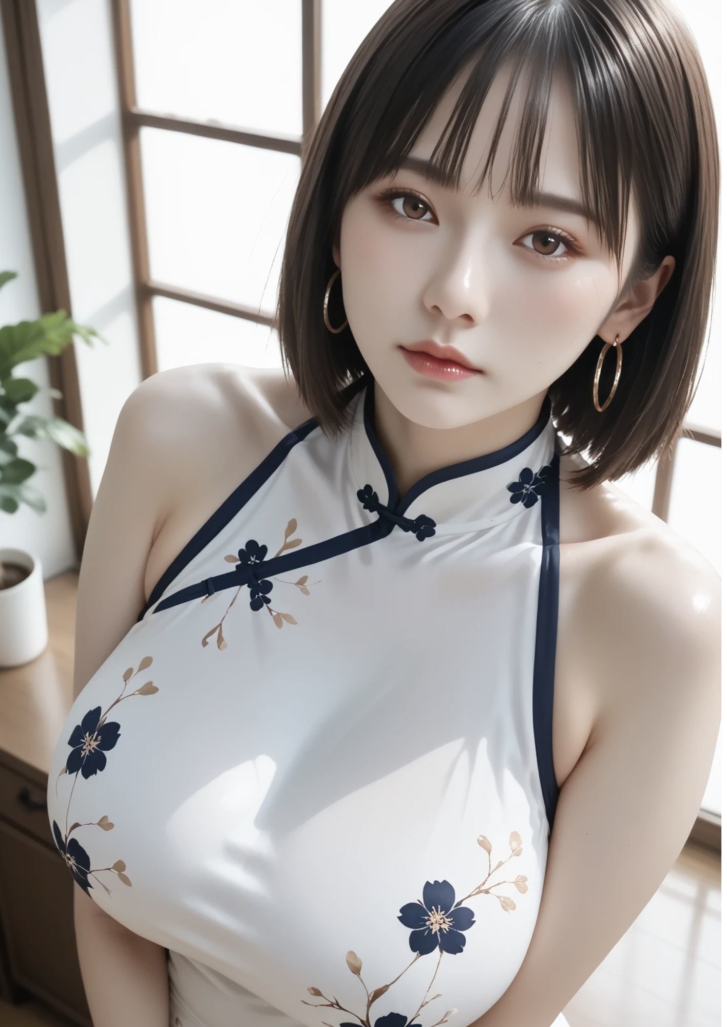 今日はチャイナでヤッちゃいな「艶島スミレ」 サンプル画像1