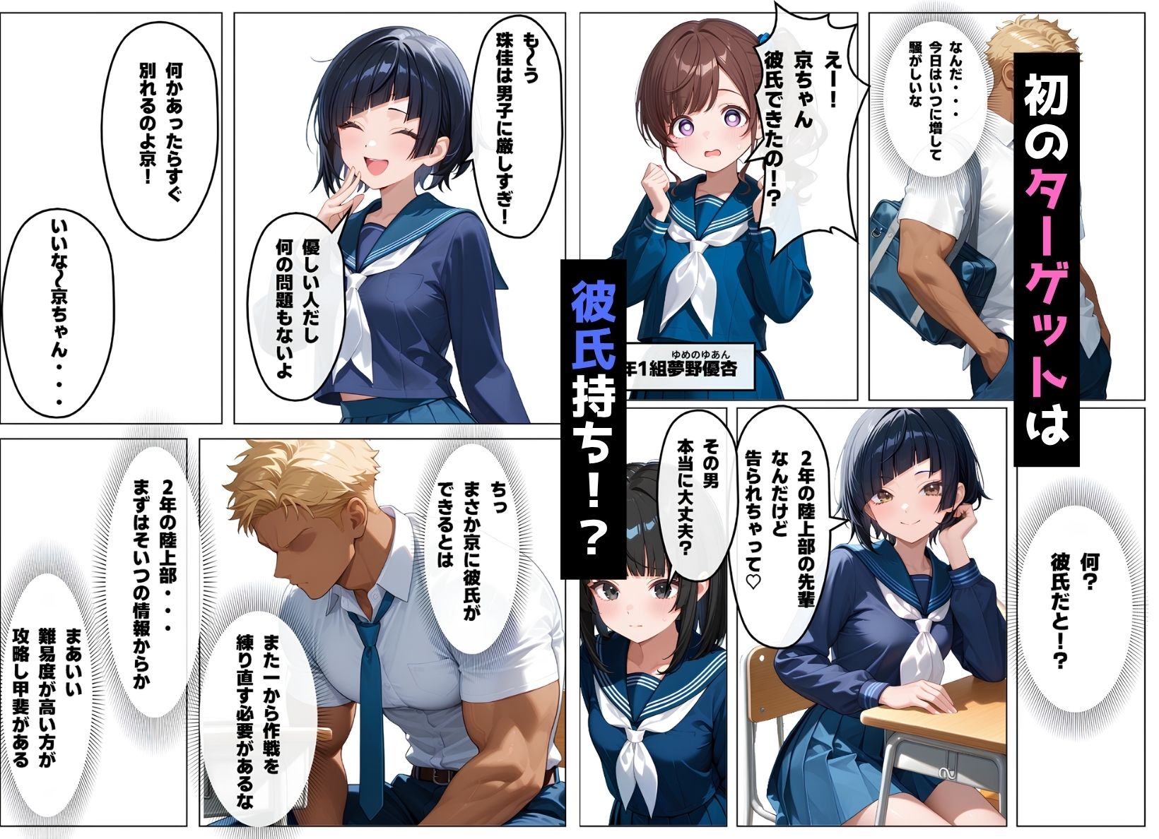 仙場の野望〜クラスの女子を全員俺のモノにするまで〜 サンプル画像3