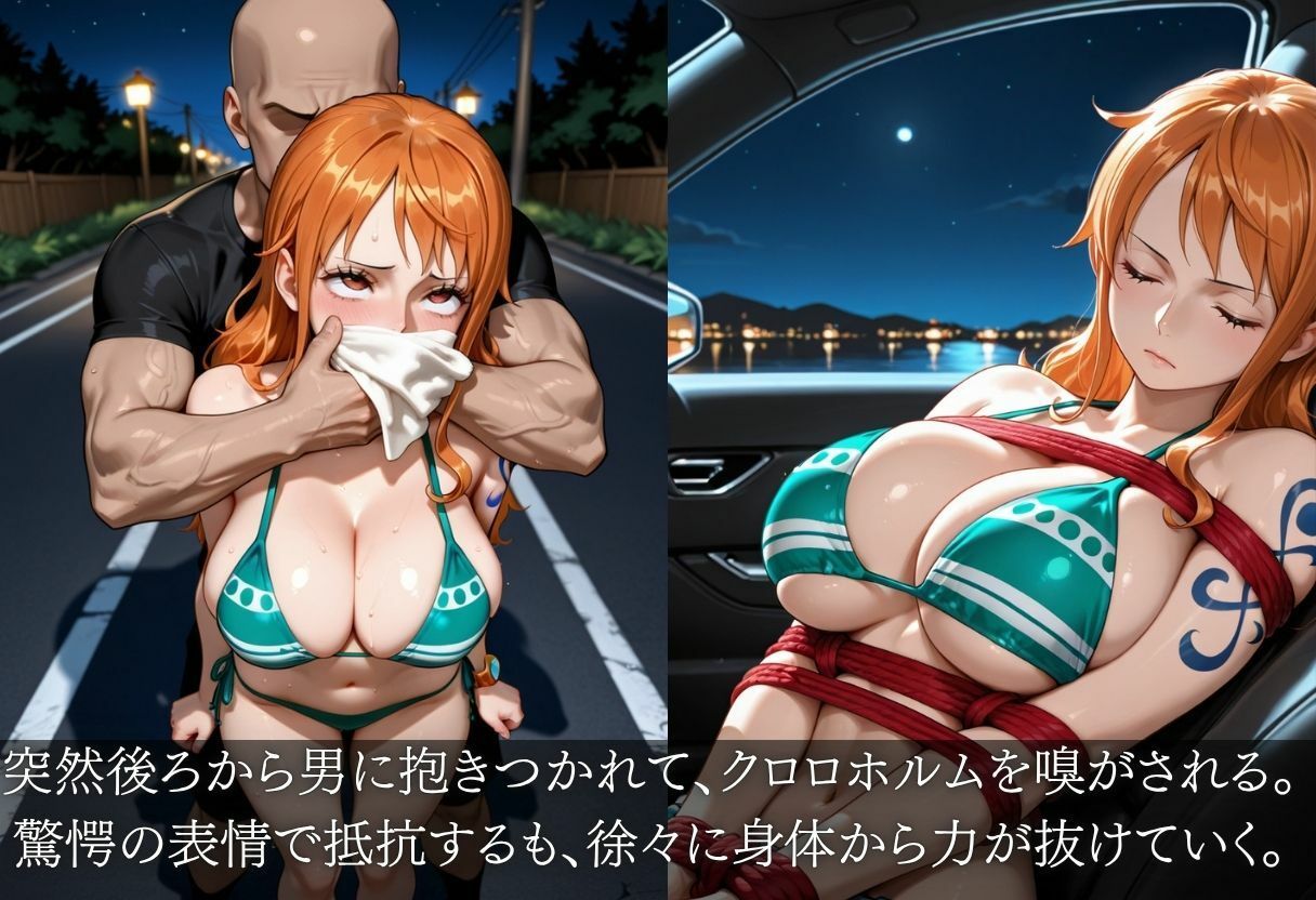 仮装美女3人拉致 〜クロロホルムで眠らされた美女3人連続倉庫調教〜 サンプル画像1