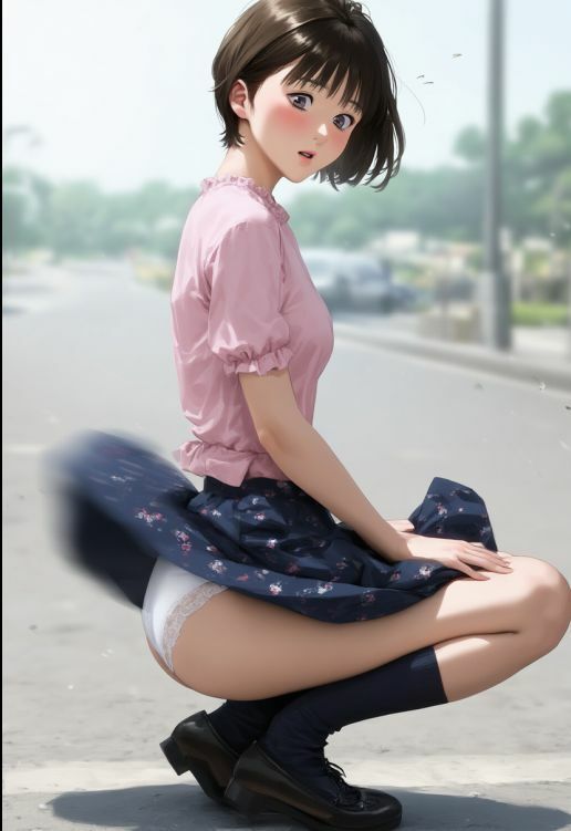 伊織ちゃん風 パンチラ（1） サンプル画像4