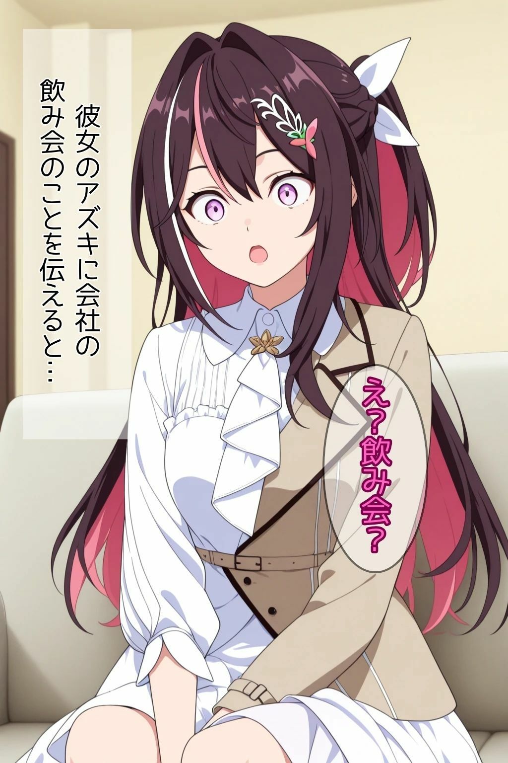 会社の先輩に寝取られた歌姫 サンプル画像1