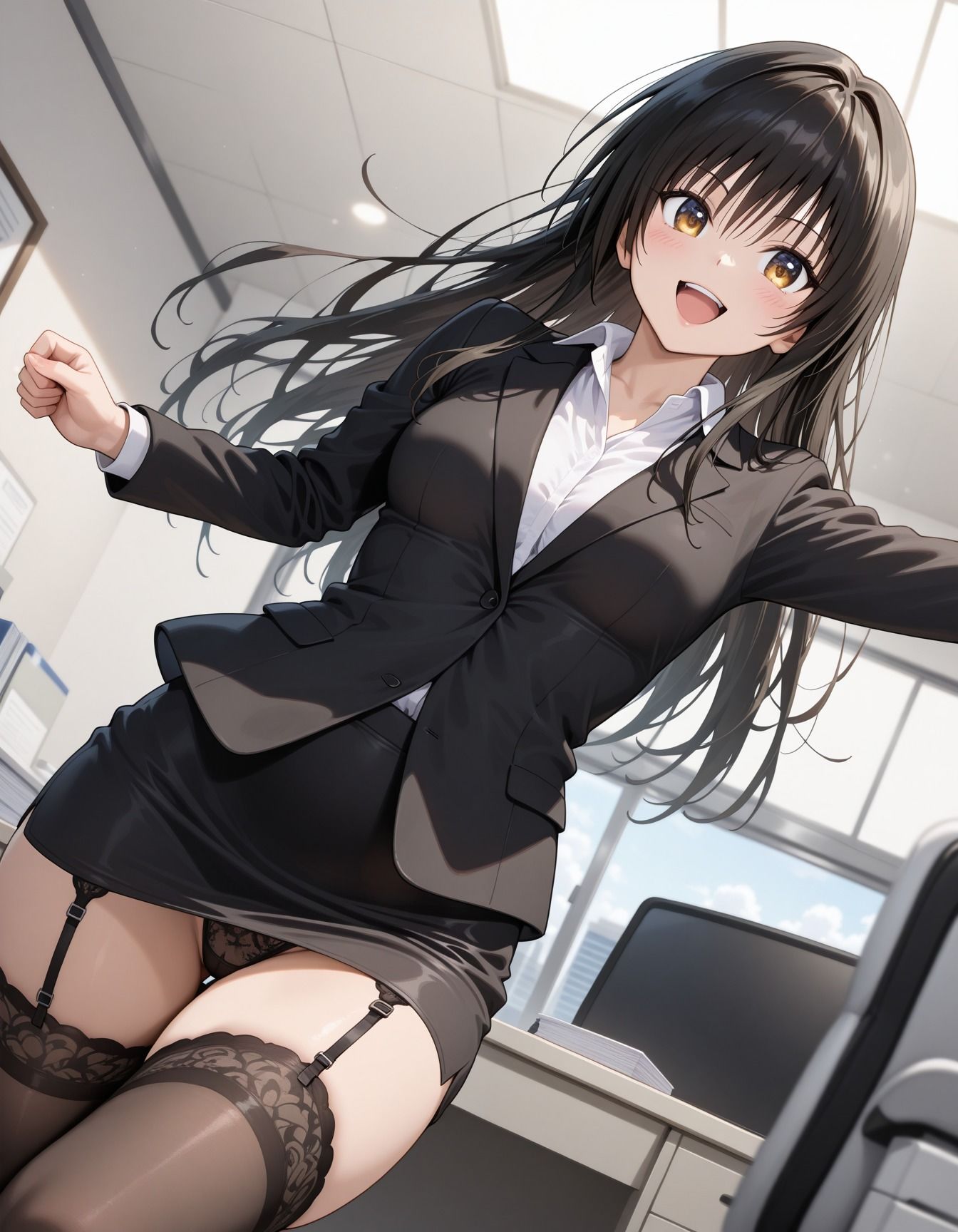 会社の同僚に犯●れた少女 サンプル画像1
