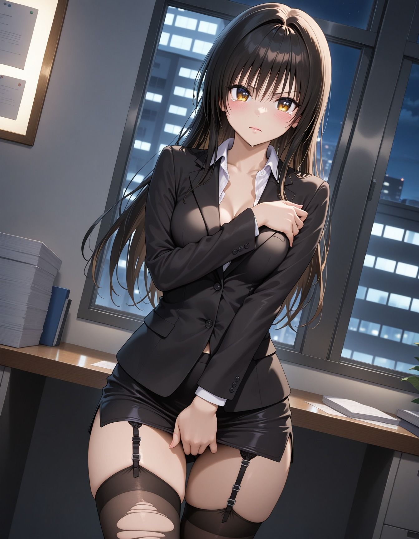 会社の同僚に犯●れた少女 サンプル画像3