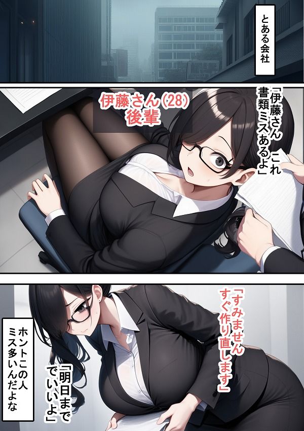 会社の後輩を（33）でリリースした結果 サンプル画像1