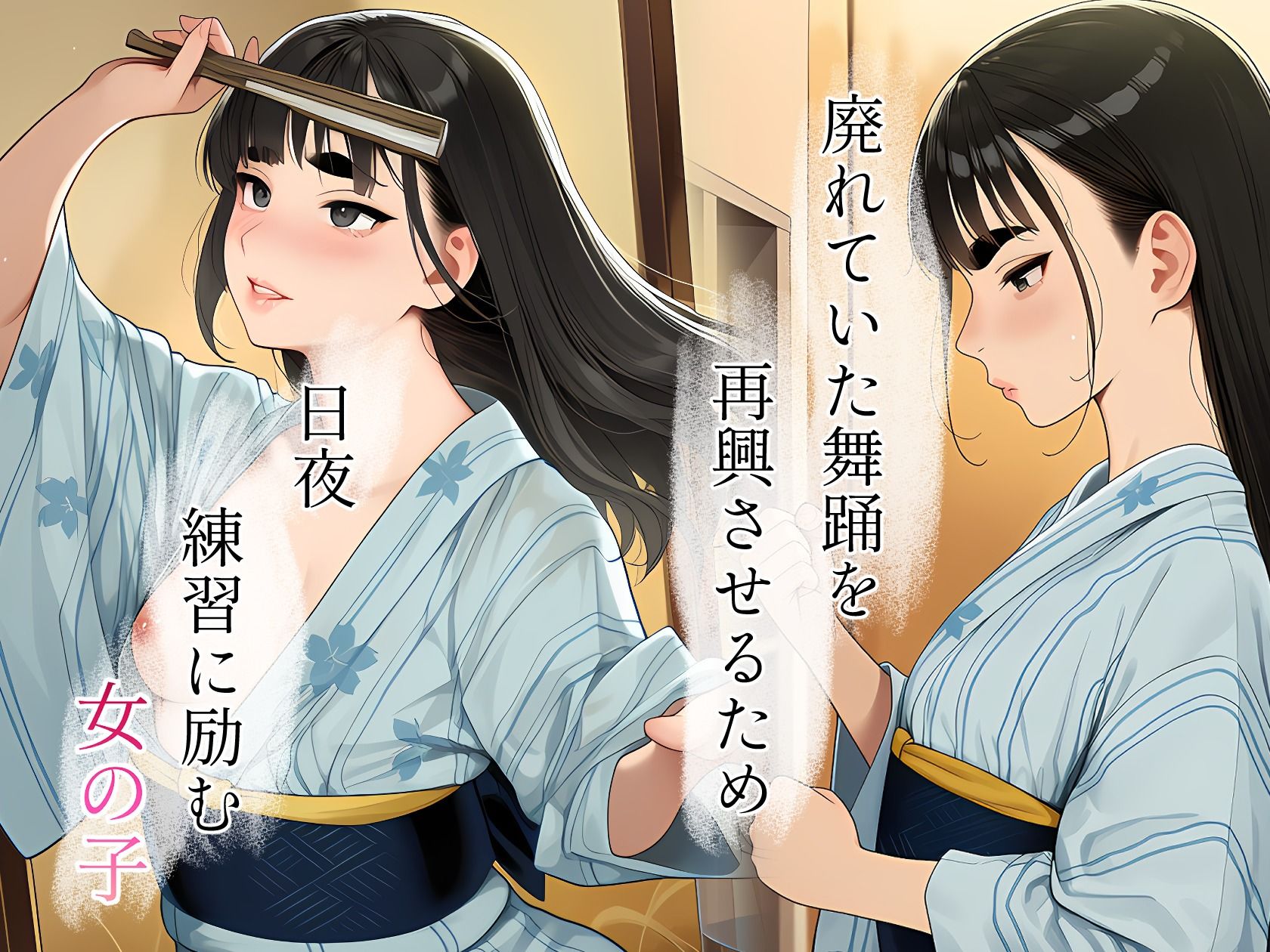 伝統舞踊を復活させるため裸で舞います。〜汗と愛液の青春記録〜 サンプル画像2