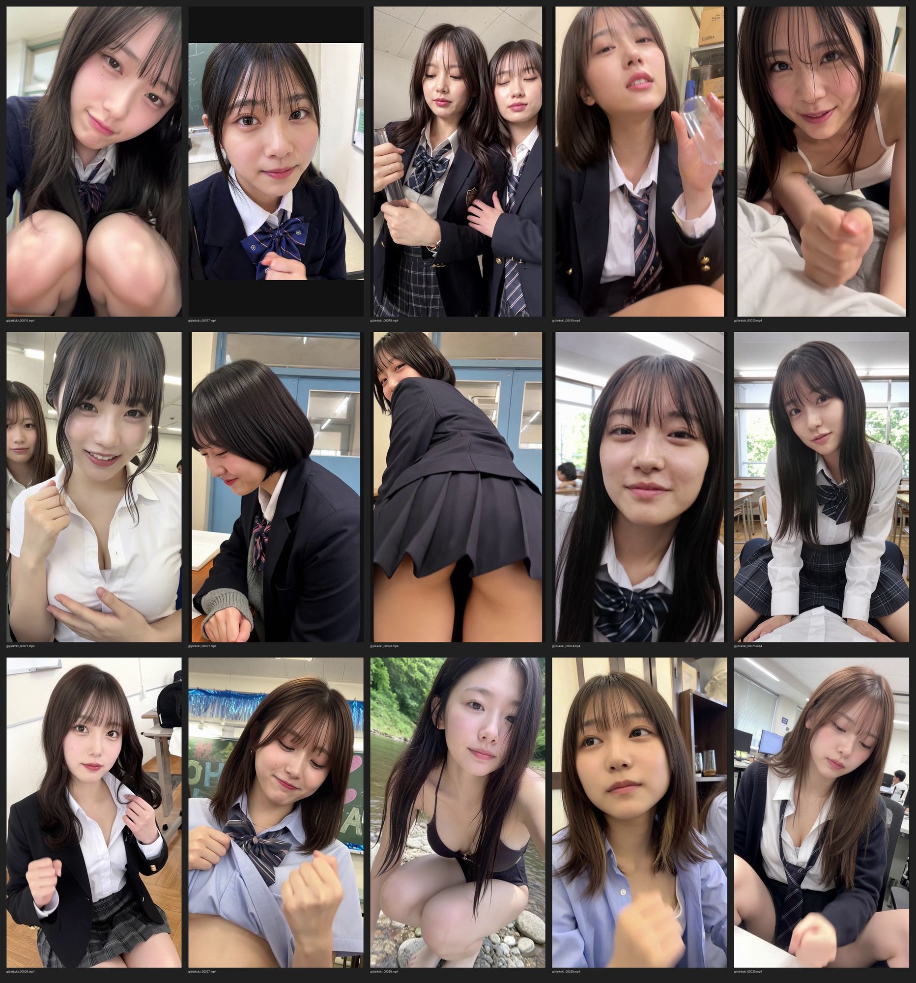 何といってもどうしても！可愛いJ○に手でシコシコされたい！＋他  約18分 サンプル画像2