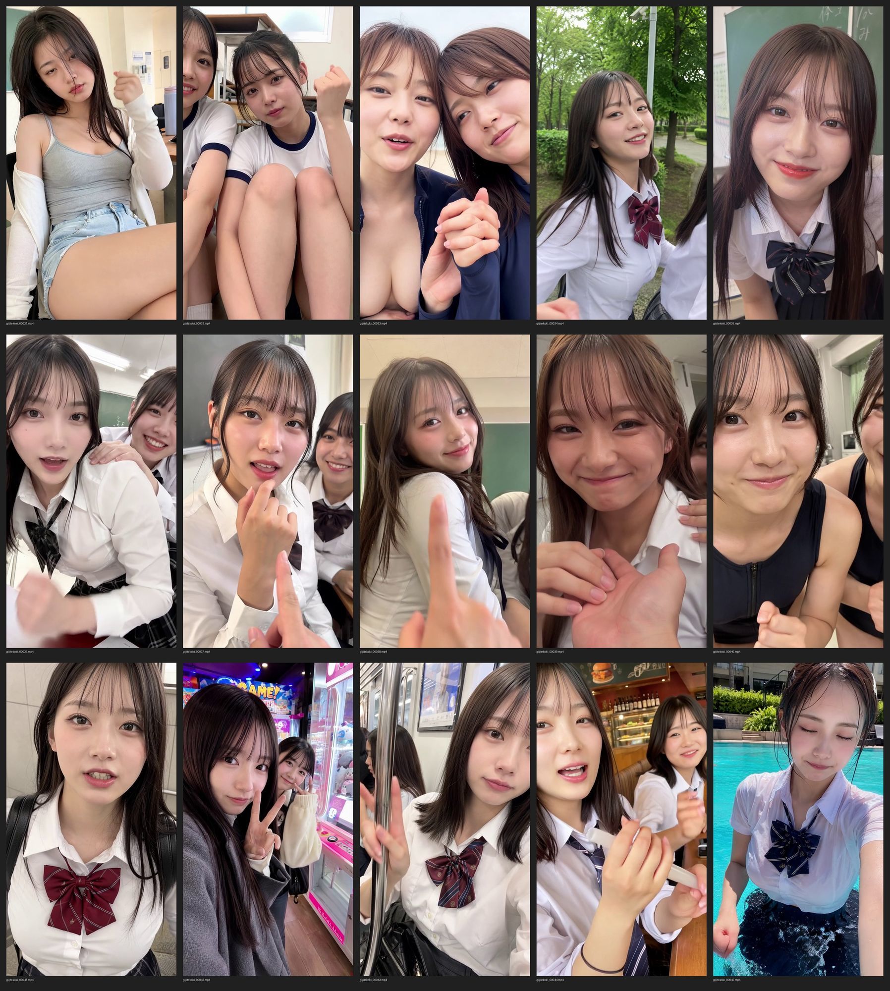 何といってもどうしても！可愛いJ○に手でシコシコされたい！＋他  約18分 サンプル画像3
