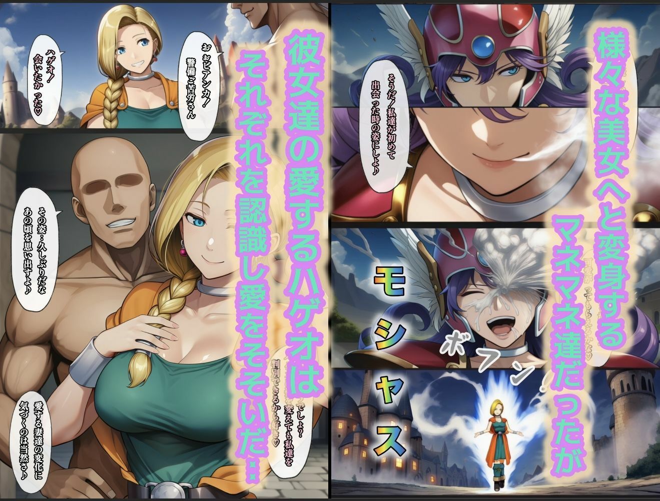 何故かマネマネ（♀）ばかり仲間になる魔物使いの話 最終話単品版 サンプル画像4