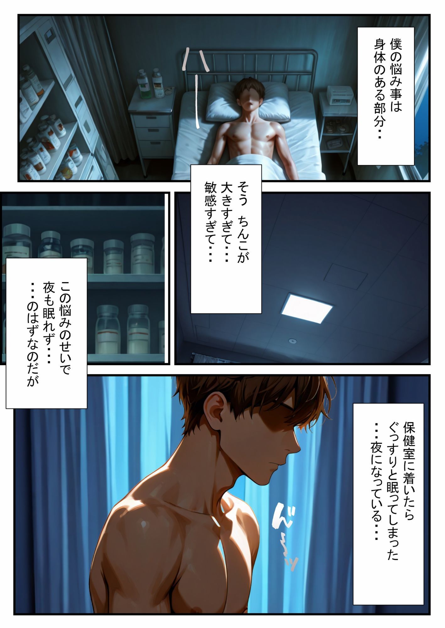 保健室の先生に悩み相談してみた サンプル画像1