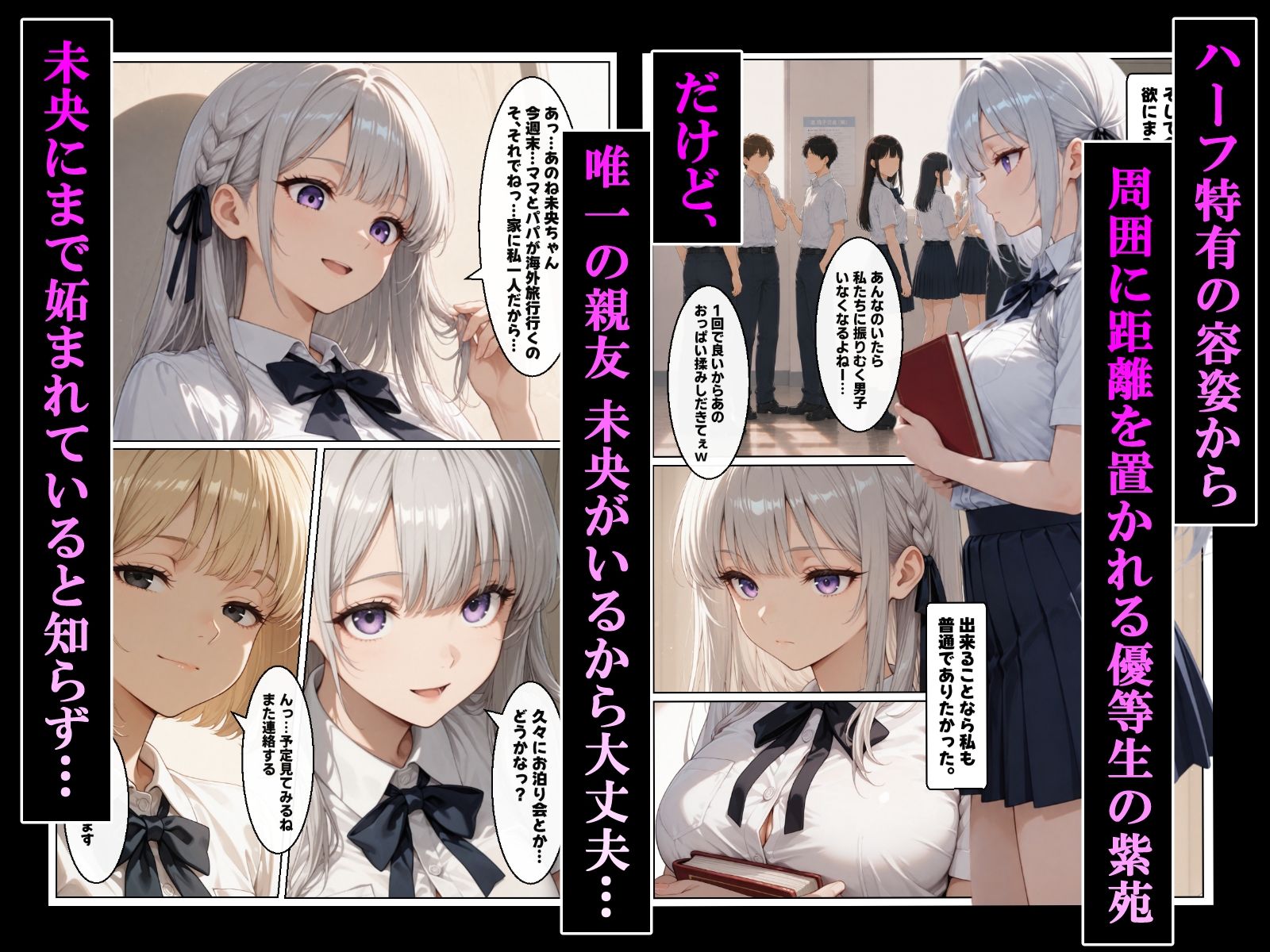 信じていた親友に裏切られマゾ奴●堕ちする話 サンプル画像1