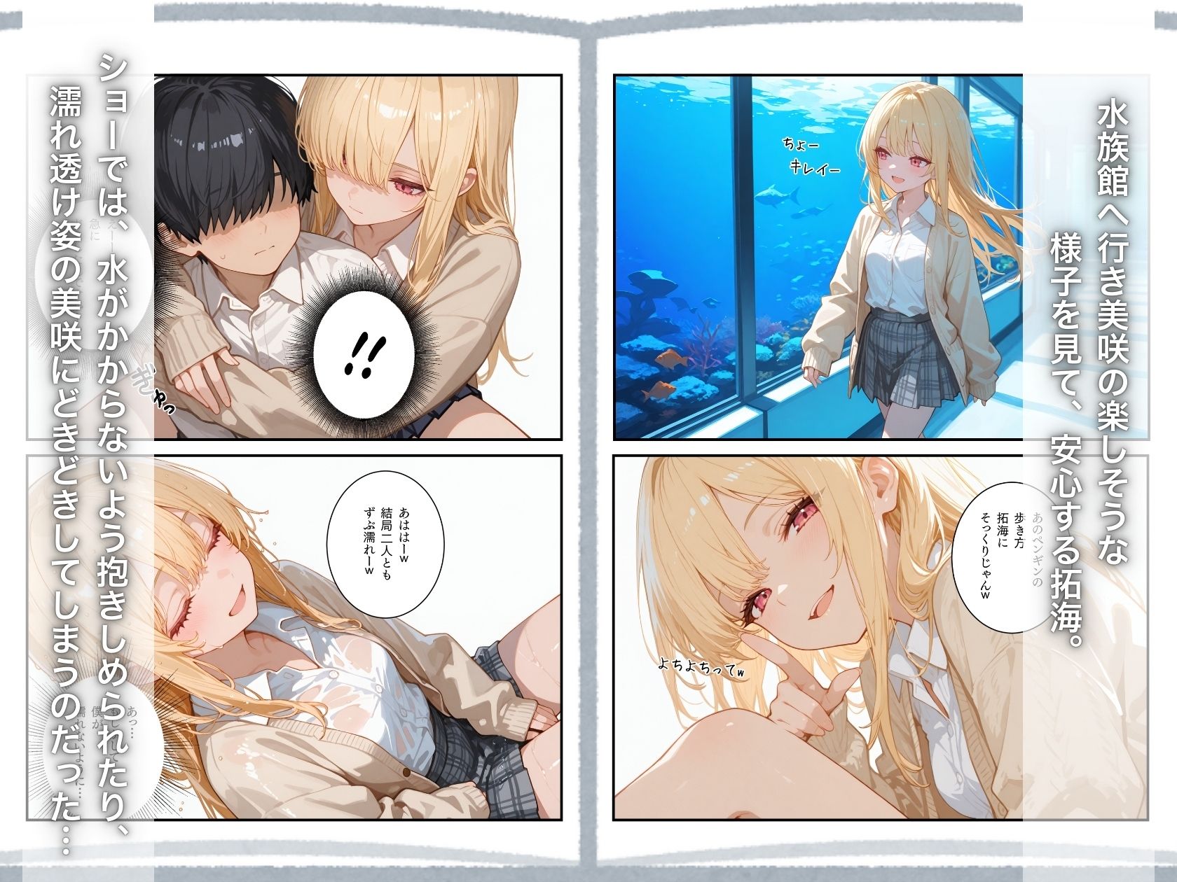 修学旅行2―好きだった一軍ギャルに、女子部屋に誘われ迫られた話。 サンプル画像4