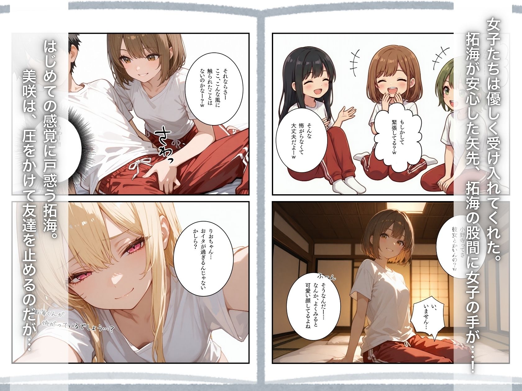 修学旅行2―好きだった一軍ギャルに、女子部屋に誘われ迫られた話。 サンプル画像6